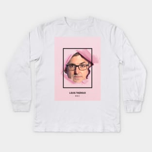 Louis Theroux, from the BBC. Kids Long Sleeve T-Shirt